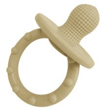 Пустушка силіконова 100% MinikOiOi BASICS Gumy - Mellow Yellow, 3 м+ Пустушка силіконова 100% MinikOiOi BASICS Gumy - Mellow Yellow, 3 м+