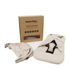 Набір текстилю до коляски Hamilton by Yoop X1 Plus Cream White