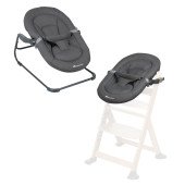 Крісло-баунсер Bebe Confort Timba Baby Mineral Graphite