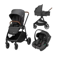 Коляска універсальна 2 в 1 Bebe Confort Luvia Trio Mineral Graphite 