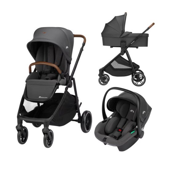 Коляска універсальна 2 в 1 Bebe Confort Luvia Trio Mineral Graphite Коляска універсальна 2 в 1 Bebe Confort Luvia Trio Mineral Graphite