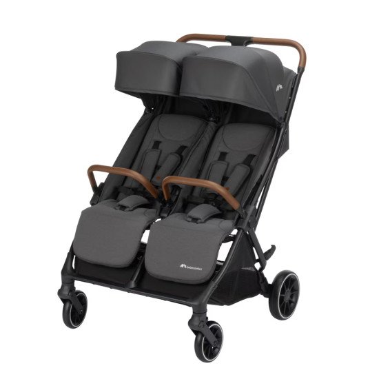 Коляска прогулянкова для двійні Bebe Confort Mane Mineral Graphite Коляска прогулянкова для двійні Bebe Confort Mane Mineral Graphite