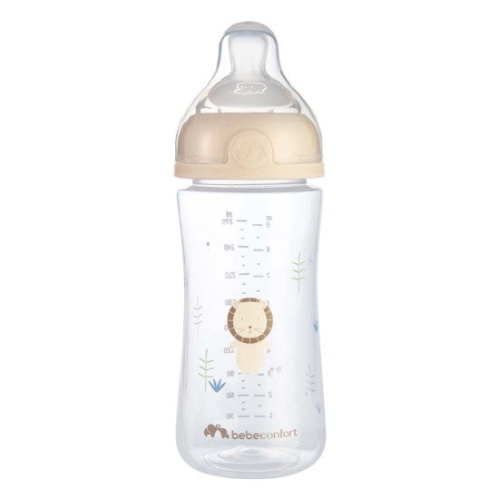 Пляшечка для годування BEBE CONFORT Physio Air 270ml Sand 3+ Пляшечка для годування BEBE CONFORT Physio Air 270ml Sand 3+
