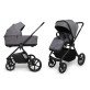 Коляска универсальная 2 в 1 Muuvo One Gris