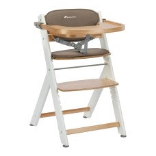 Стільчик для годування з вкладишем BEBE CONFORT Timba Light wood / Beige