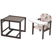 Стільчик-трансформер Babyroom Поні-220 тонований бежевий (сови) Стільчик-трансформер Babyroom Поні-220 тонований бежевий (сови)