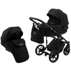 Коляска 2 в 1 Adamex Porto Light Lux TK-53 черный