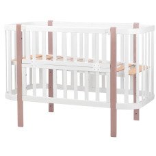 Кровать Babyroom Місяць 120x60 белый / капучино