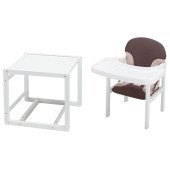 Стільчик-трансформер Babyroom Поні-240 білий шоколад / бежевий