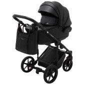 Коляска 2 в 1 Adamex Porto Light ECO SA-2 чорний Коляска 2 в 1 Adamex Porto Light ECO SA-2 чорний
