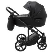 Коляска 2 в 1 Adamex Porto Light ECO SA-2 чорний Коляска 2 в 1 Adamex Porto Light ECO SA-2 чорний