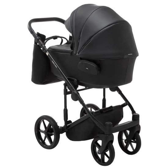 Коляска 2 в 1 Adamex Porto Light ECO SA-2 чорний Коляска 2 в 1 Adamex Porto Light ECO SA-2 чорний