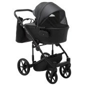 Коляска 2 в 1 Adamex Porto Light ECO SA-2 чорний Коляска 2 в 1 Adamex Porto Light ECO SA-2 чорний