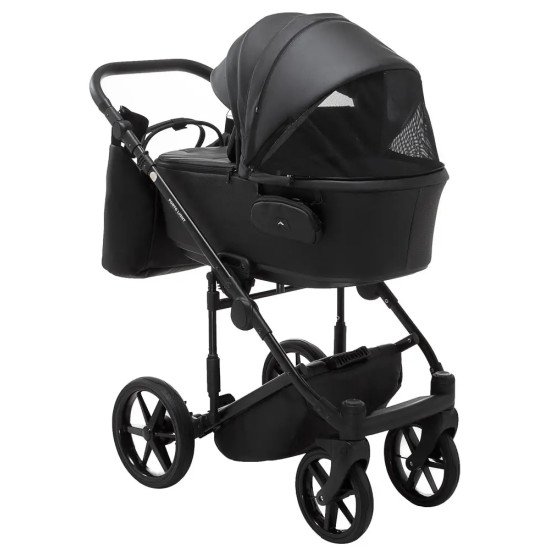 Коляска 2 в 1 Adamex Porto Light ECO SA-2 чорний Коляска 2 в 1 Adamex Porto Light ECO SA-2 чорний