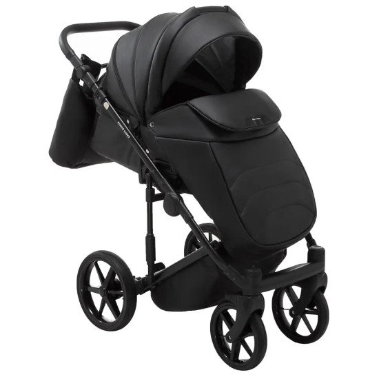 Коляска 2 в 1 Adamex Porto Light ECO SA-2 чорний Коляска 2 в 1 Adamex Porto Light ECO SA-2 чорний