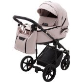 Коляска 2 в 1 Adamex Porto Light ECO SA-15 розовый пудра Коляска 2 в 1 Adamex Porto Light ECO SA-15 розовый пудра