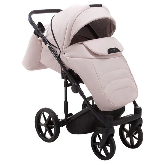 Коляска 2 в 1 Adamex Porto Light ECO SA-15 розовый пудра Коляска 2 в 1 Adamex Porto Light ECO SA-15 розовый пудра