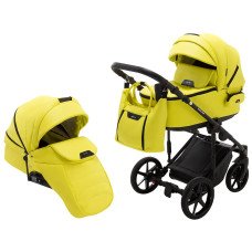 Коляска 2 в 1 Adamex Porto Light ECO SA-22 желтый Коляска 2 в 1 Adamex Porto Light ECO SA-22 желтый
