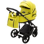 Коляска 2 в 1 Adamex Porto Light ECO SA-22 жовтий Коляска 2 в 1 Adamex Porto Light ECO SA-22 жовтий