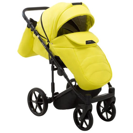 Коляска 2 в 1 Adamex Porto Light ECO SA-22 жовтий Коляска 2 в 1 Adamex Porto Light ECO SA-22 жовтий