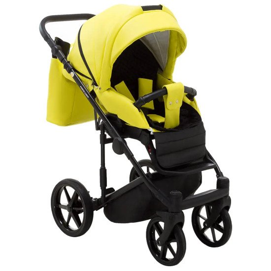 Коляска 2 в 1 Adamex Porto Light ECO SA-22 жовтий Коляска 2 в 1 Adamex Porto Light ECO SA-22 жовтий