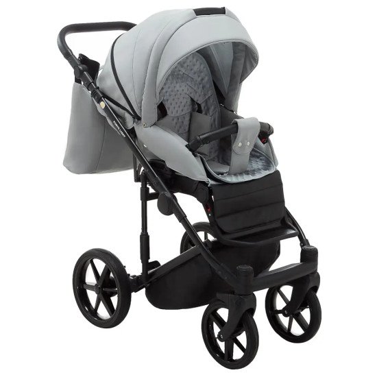 Коляска 2 в 1 Adamex Porto Light ECO SA-3 світло-сірий Коляска 2 в 1 Adamex Porto Light ECO SA-3 світло-сірий