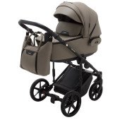 Коляска 2 в 1 Adamex Porto Light ECO SA-9 темний капучино