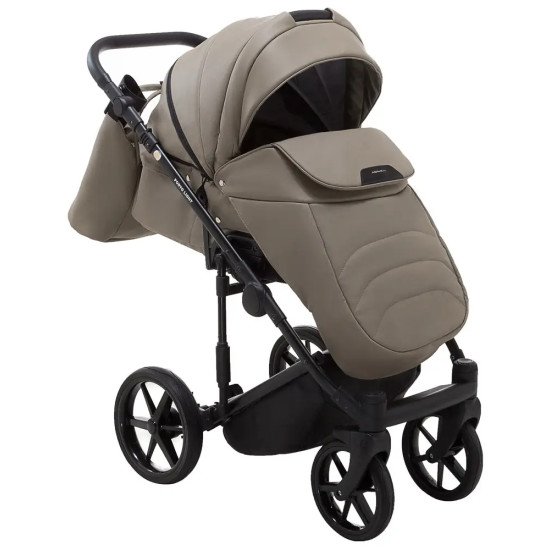 Коляска 2 в 1 Adamex Porto Light ECO SA-9 темний капучино