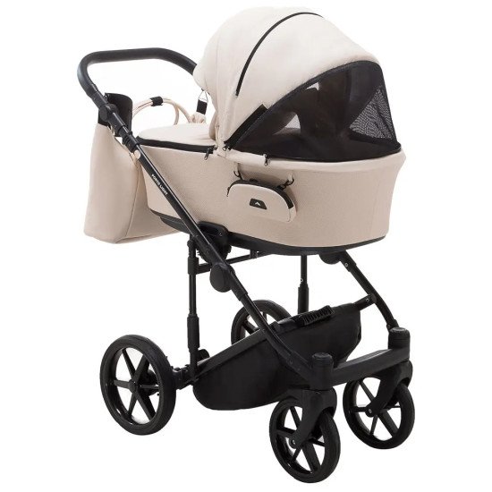 Коляска 2 в 1 Adamex Porto Light ECO SA-8 бежевый
