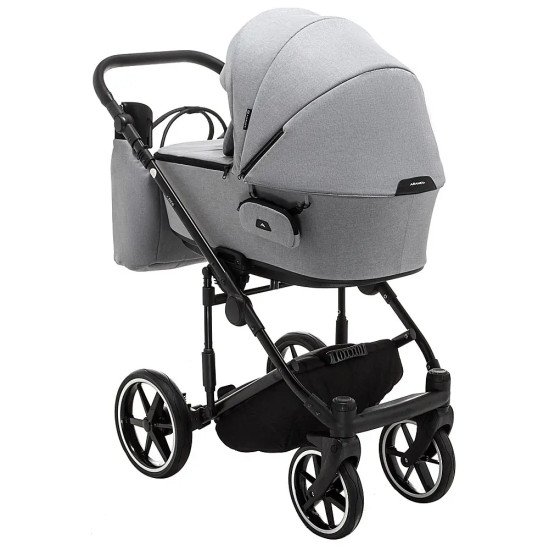 Коляска 2 в 1 Adamex Porto Light Lux TK-56 сірий