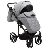 Коляска 2 в 1 Adamex Porto Light Lux TK-56 сірий
