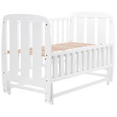 Ліжко Babyroom Кулька SH-02 маятник, відкидний бік бук білий