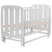 Ліжко Babyroom Кулька SH-02 маятник, відкидний бік бук сірий Ліжко Babyroom Кулька SH-02 маятник, відкидний бік бук сірий