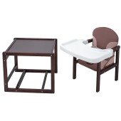 Стільчик-трансформер Babyroom Поні-220 тонований шоколад / капучино Стільчик-трансформер Babyroom Поні-220 тонований шоколад / капучино