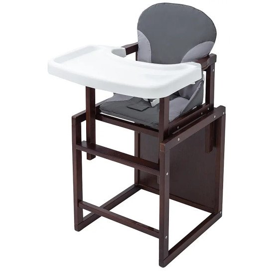 Стільчик-трансформер Babyroom Поні-220 тонований графіт / сірий
