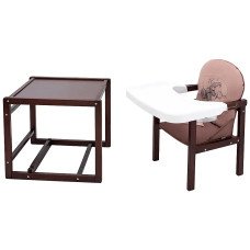 Стільчик-трансформер Babyroom Вінні-220 тонований капучино / шоколад (ведмедик з будильником) Стільчик-трансформер Babyroom Вінні-220 тонований капучино / шоколад (ведмедик з будильником)