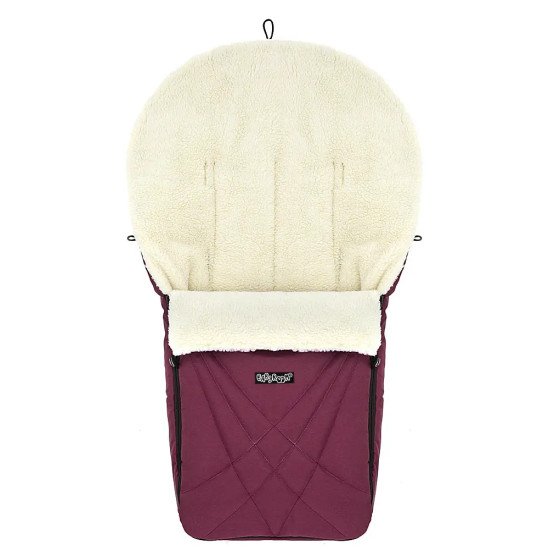Зимовий конверт Babyroom Wool N-8 bordo бордовий Зимовий конверт Babyroom Wool N-8 bordo бордовий
