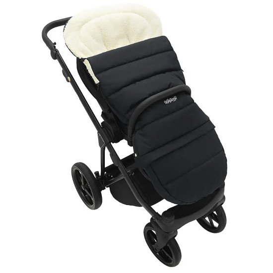 Зимовий конверт Babyroom Wool N-20 black чорний Зимовий конверт Babyroom Wool N-20 black чорний
