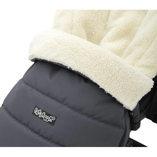 Зимовий конверт Babyroom Wool N-20 graphite графіт Зимовий конверт Babyroom Wool N-20 graphite графіт