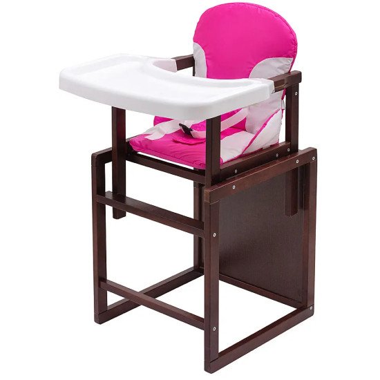 Стільчик-трансформер Babyroom Поні-220 тонований рожевий / білий