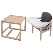 Стульчик-трансформер Babyroom Винни-230 eko графит / серый (мишка с чашкой) Стульчик-трансформер Babyroom Винни-230 eko графит / серый (мишка с чашкой)