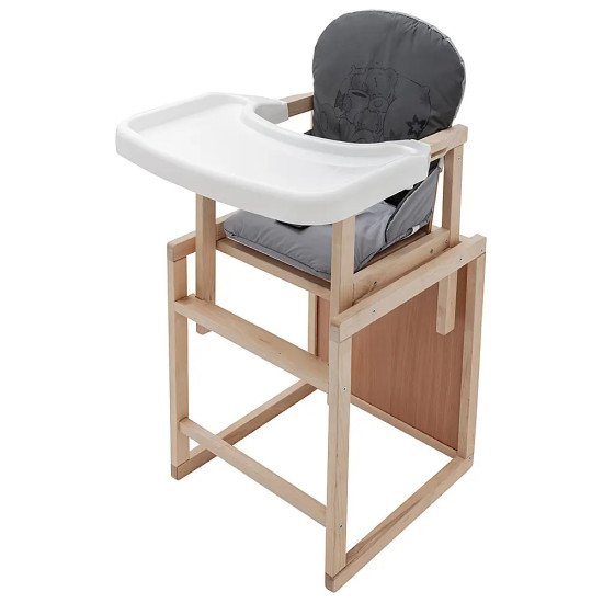 Стульчик-трансформер Babyroom Винни-230 eko графит / серый (мишка с чашкой) Стульчик-трансформер Babyroom Винни-230 eko графит / серый (мишка с чашкой)