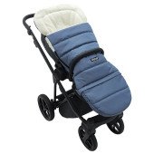 Зимовий конверт Babyroom Wool N-20 jeans blue синій