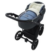 Зимовий конверт Babyroom Wool N-20 jeans blue синій