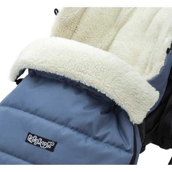 Зимовий конверт Babyroom Wool N-20 jeans blue синій
