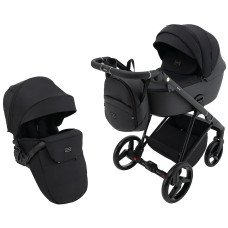 Коляска 2 в 1 Adamex Blanc Lux PS-37