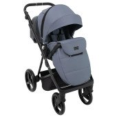Коляска универсальная 2 в 1 Adamex Blanc Lux PS-108