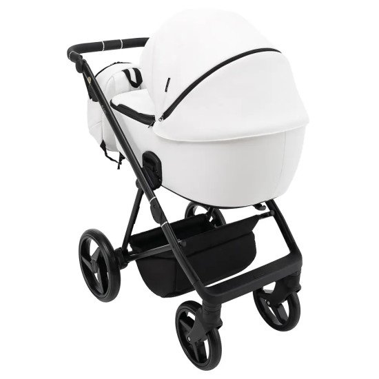Коляска универсальная 2 в 1 Adamex Blanc Eco SA-1 белый