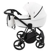Коляска универсальная 2 в 1 Adamex Blanc Eco SA-1 белый