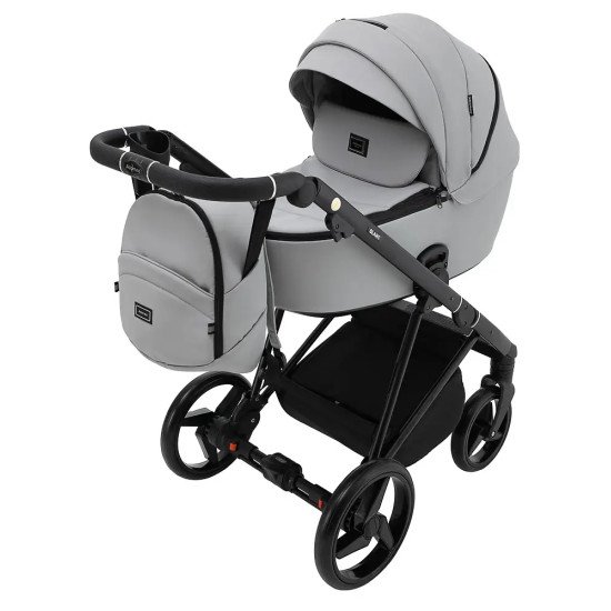 Коляска 2 в 1 Adamex Blanc Eco SA-3 светло-серый Коляска 2 в 1 Adamex Blanc Eco SA-3 светло-серый
